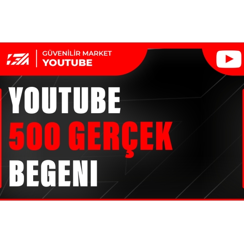  500 Youtube Beğeni - HIZLI BÜYÜME KEŞFET ETKİLİ